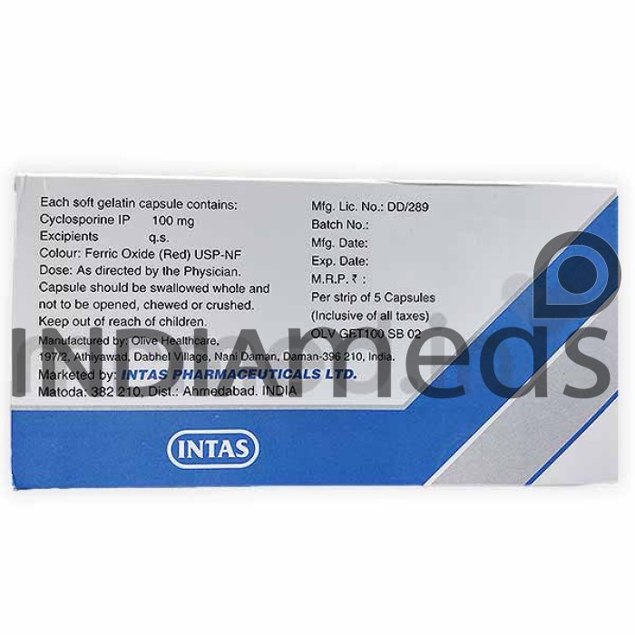 Grafotas 100mg Capsule