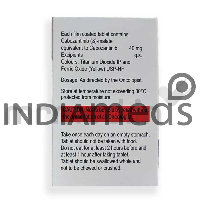 Cabozat 40mg Tablet