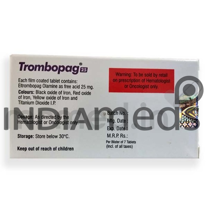 Trombopag 25mg Tablet