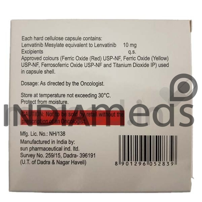 Lenvenib 10mg Capsule
