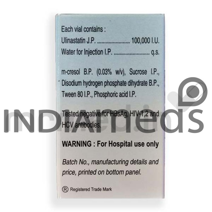 Ulitryp 1,00,000IU Injection