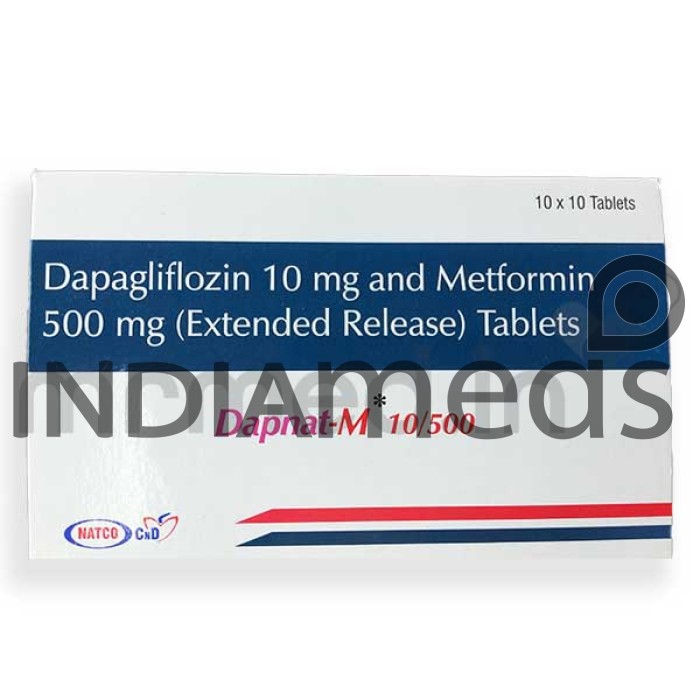 Dapnat M 10/500mg Tablet
