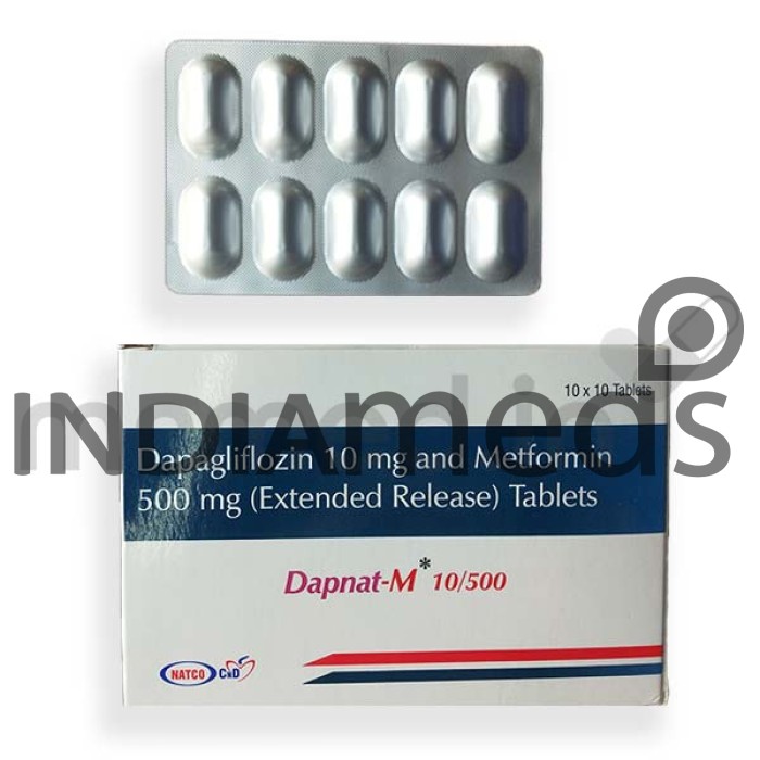 Dapnat M 10/500mg Tablet