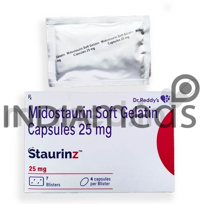 Staurinz 25mg Capsule