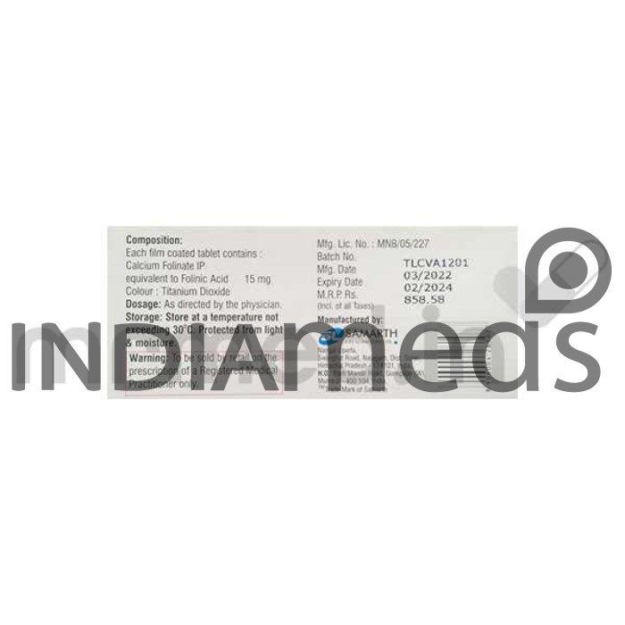 Leucorin 15mg Tablet