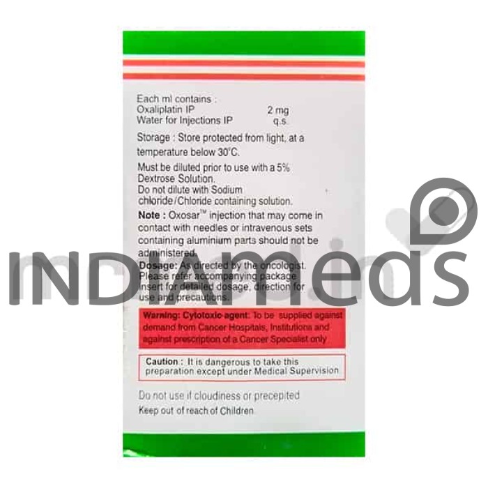 Oxosar 100mg Injection