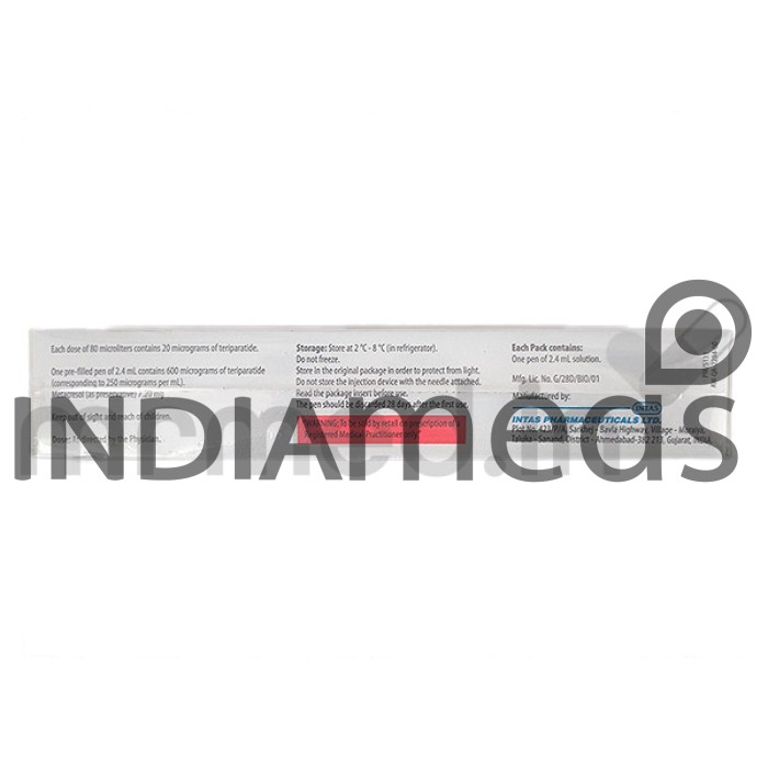 Terifrac Solo 600mcg Injection
