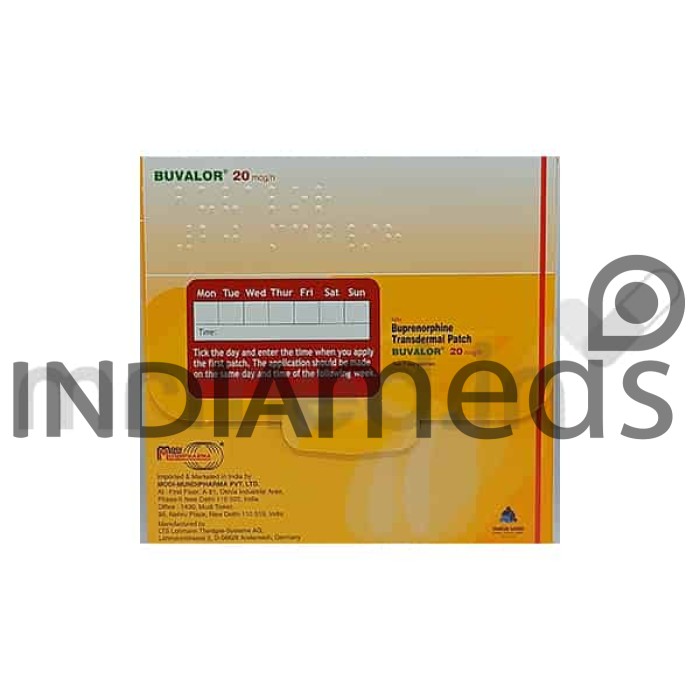Buvalor 20mcg Patch