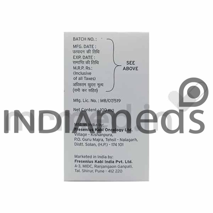 Kabimustine 100mg Injection