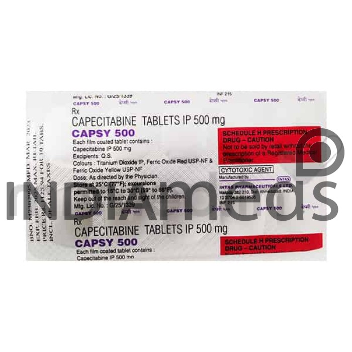 Capsy 500mg Tablet
