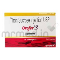 Orofer-S 50mg Injection