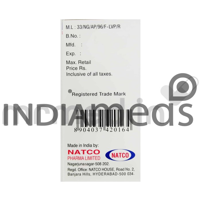 Natzold 5mg Infusion