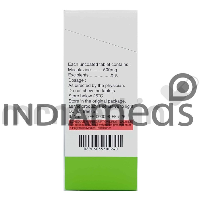 Pentasa 500mg Tablet