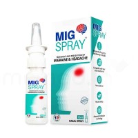 Migspray Treatment and Prevention of Migraine & Headache Nasal Spray 1'S