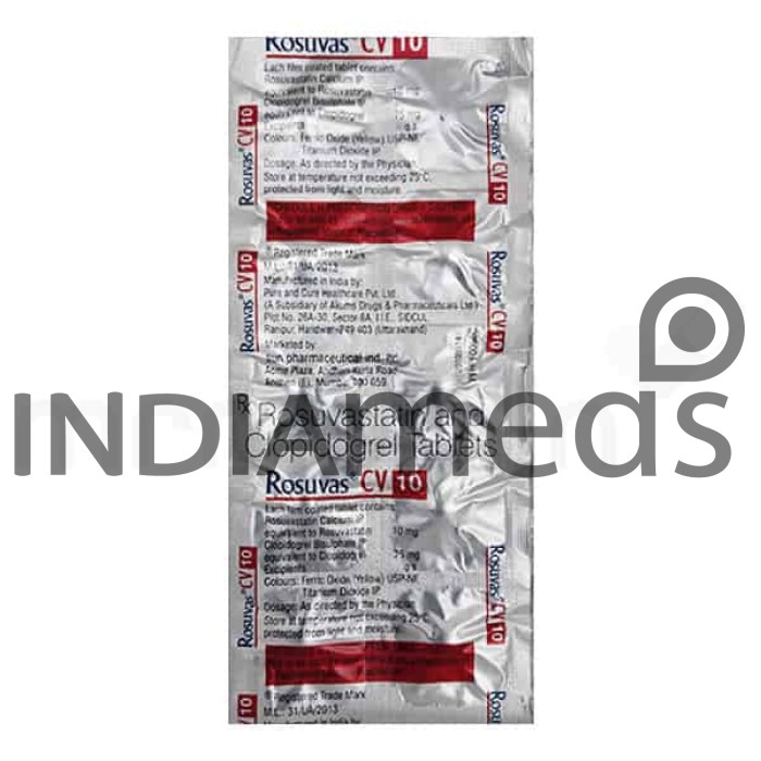 Rosuvas CV 10mg Tablet