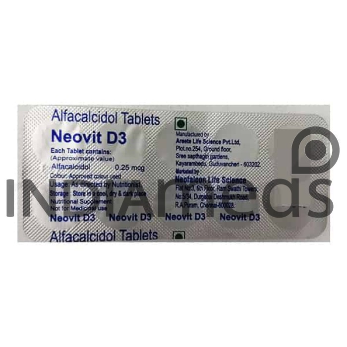 Neovit D3 0.25mcg Tablet