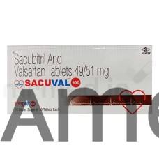 Sacuval 100mg Tablet