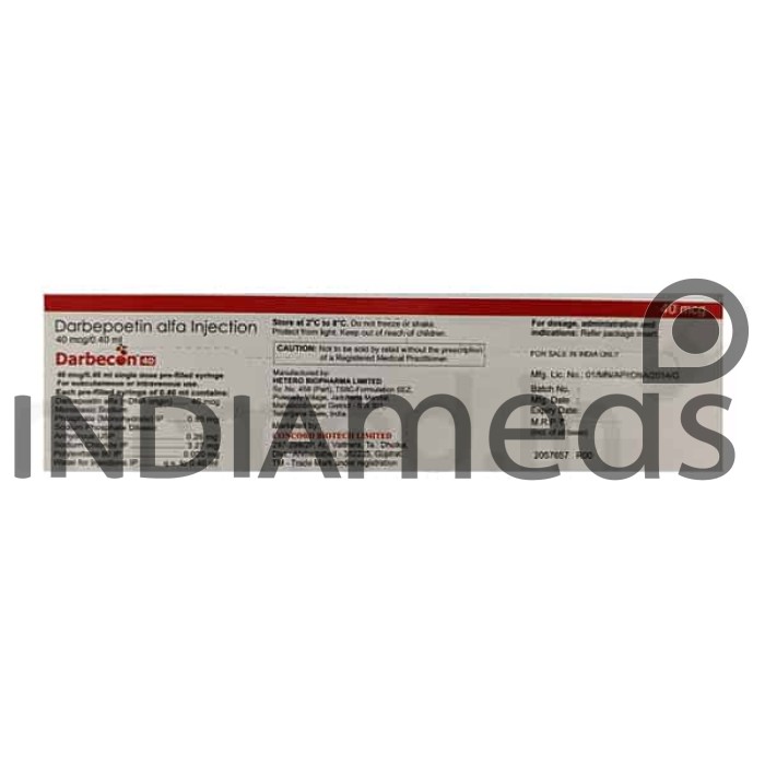 Darbecon 40mcg Injection