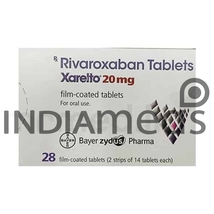 Xarelto 20mg Tablet 14's