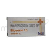 Biovorin 15mg Tablet