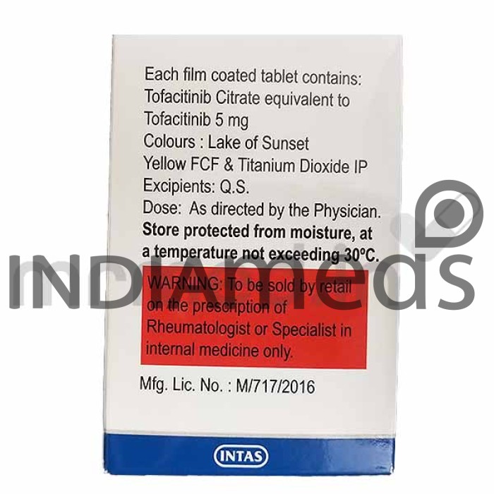 Intajac 5mg Tablet