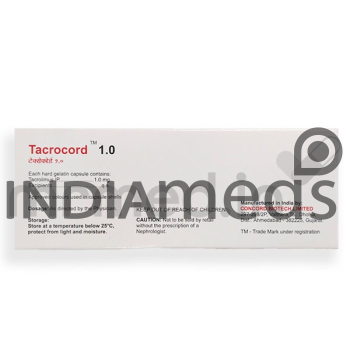Tacrocord 1.0mg Capsule