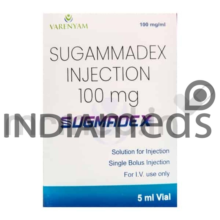 Sugmadex 100mg Injection 5ml