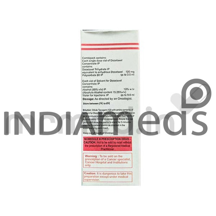 Taxogem 120mg Injection