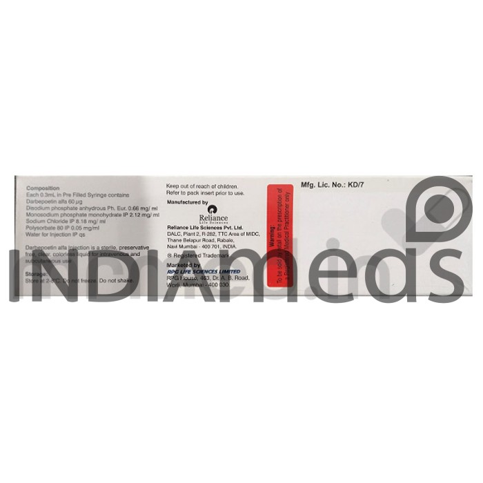 Darba 60mcg Injection
