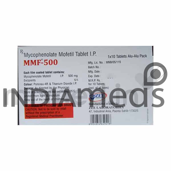 MMF 500mg Tablet