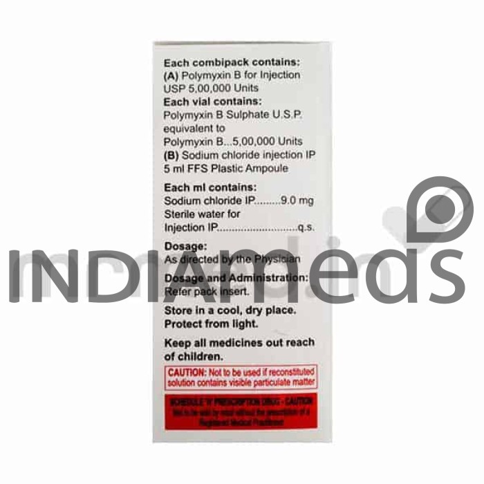 Polyfic Plus 5,00,000 IU Injection