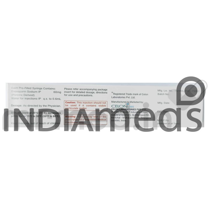 Encoxel 60mg Injection