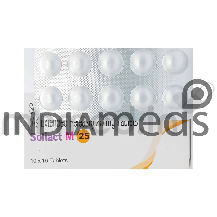 Soliact M 25mg Tablet