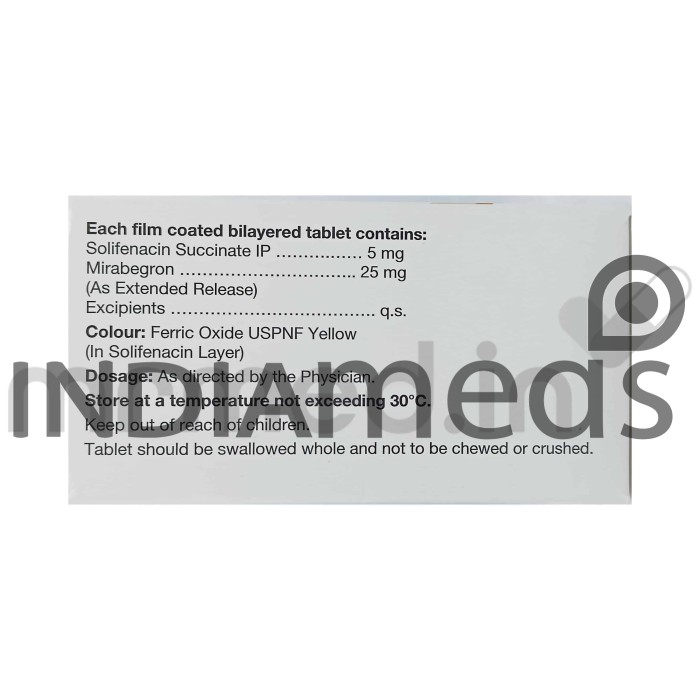 Soliact M 25mg Tablet