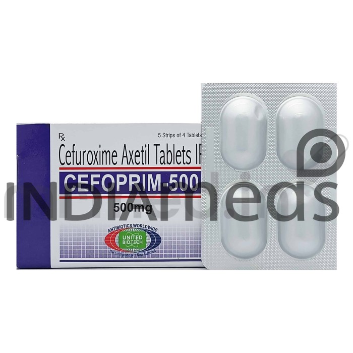 Cefoprim 500mg Tablet