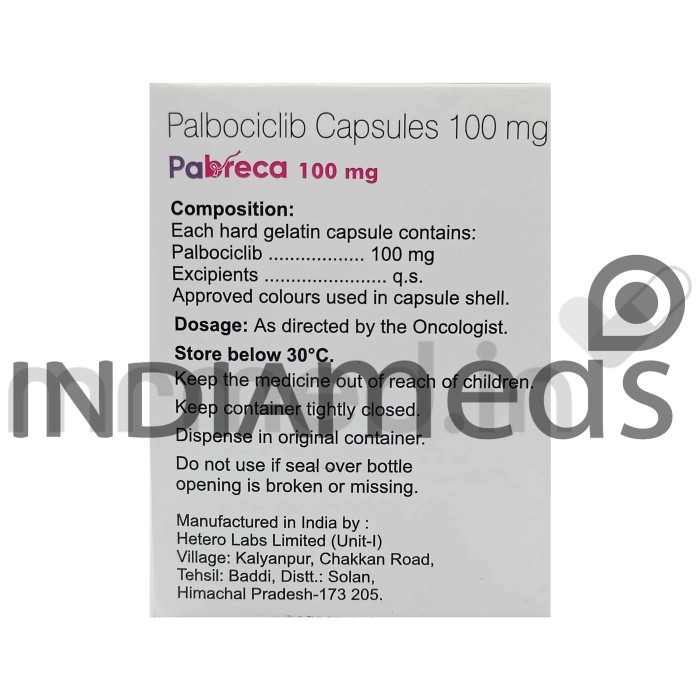 Pabreca 100mg Capsule
