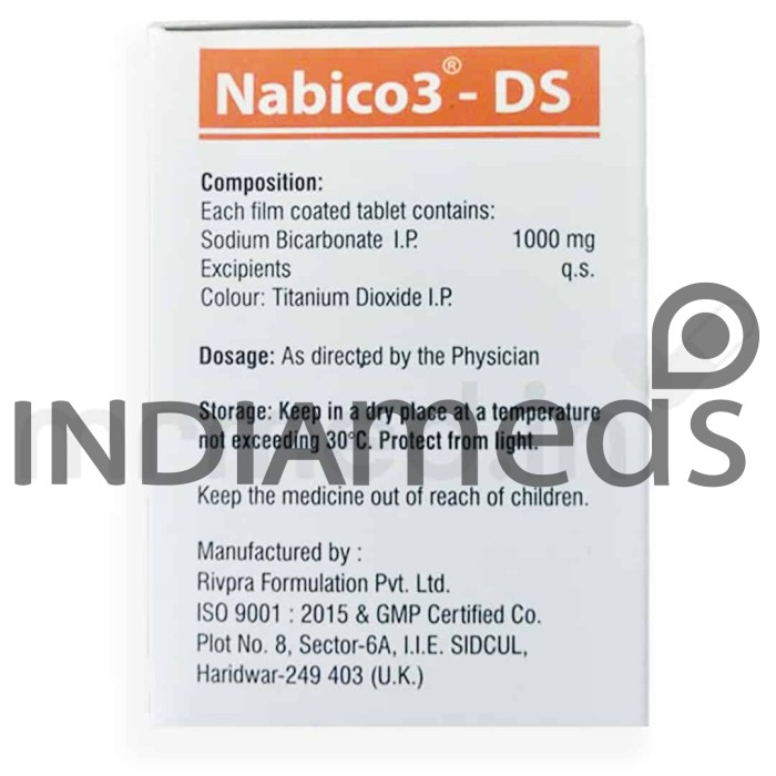 Nabico3 DS 1000mg Tablet