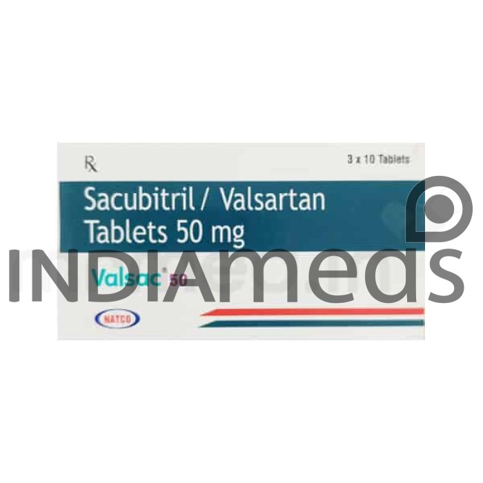 Valsac 50mg Tablet