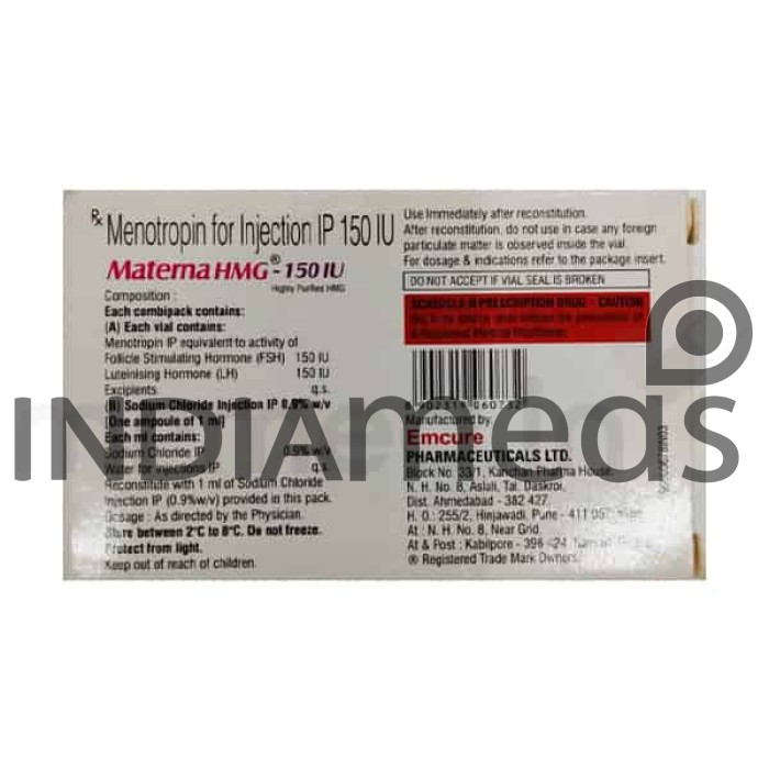 Materna HMG 150IU Injection