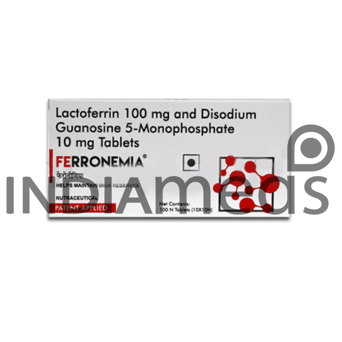 Ferronemia 100mg Tablet