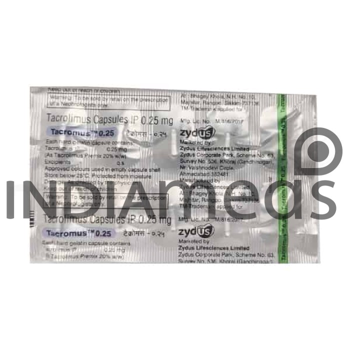 Tacromus 0.25mg Capsule