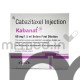 Kabanat 60mg Injection