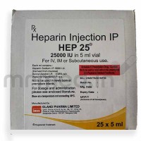 Heparin 25000IU Injection