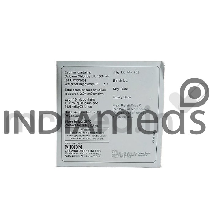 Nelcium 100mg Injection