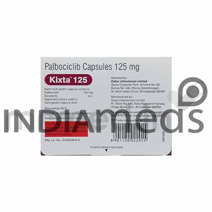 Kixta 125mg Capsule