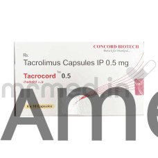 Tacrocord 0.5mg Capsule