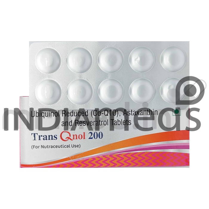 Trans-Qnol Softgel 200mg Capsule