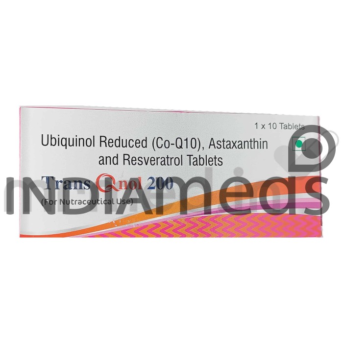 Trans-Qnol Softgel 200mg Capsule
