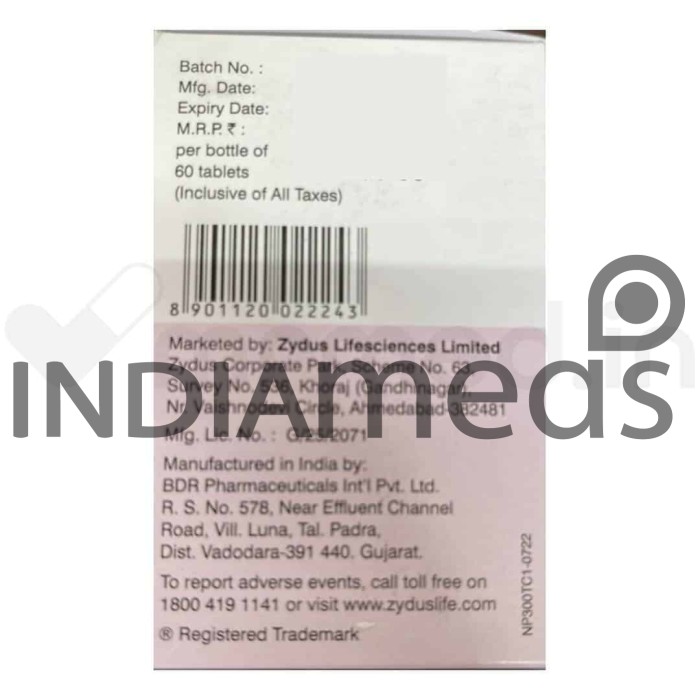 Nuparp 300mg Tablet