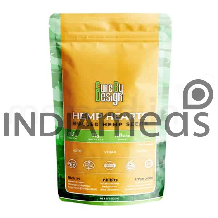 Cure By Design Hemp Hearts 500gm